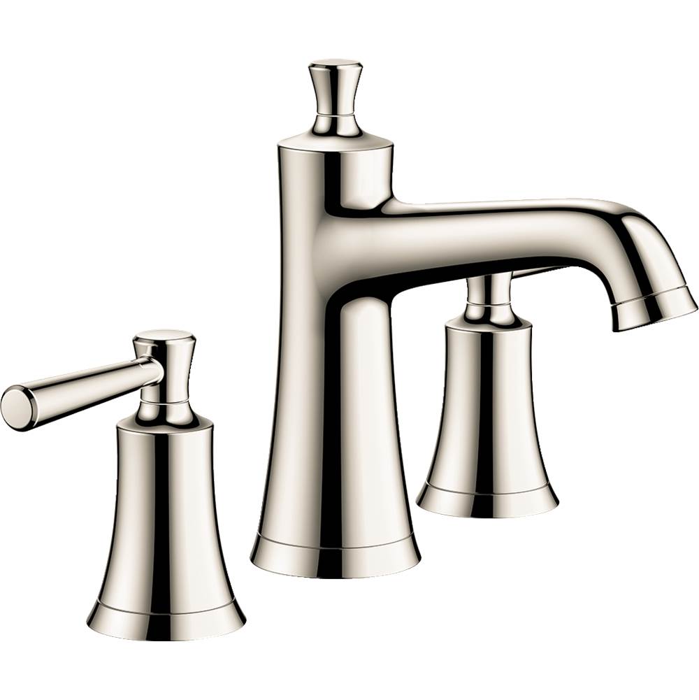 Hansgrohe Joleena Widespread Faucet 100 with Pop-Up Drain, 1.2 GPM in Polished Nickel