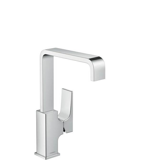 Hansgrohe Metropol Single-Hole Faucet 230 with Lever Handle and Swivel Spout, 1.2 GPM in Chrome