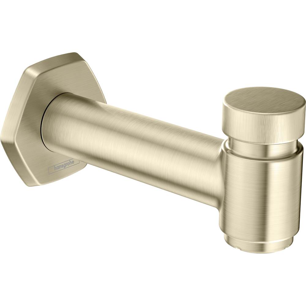 Hansgrohe Locarno Tub Spout with Diverter in Brushed Nickel