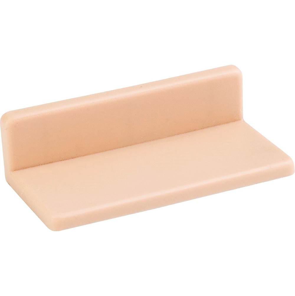 Hardware Resources 2-1/8'' x 1'' x 1/2'' Beige Plastic Cover For Drawer Bracket (9453007)