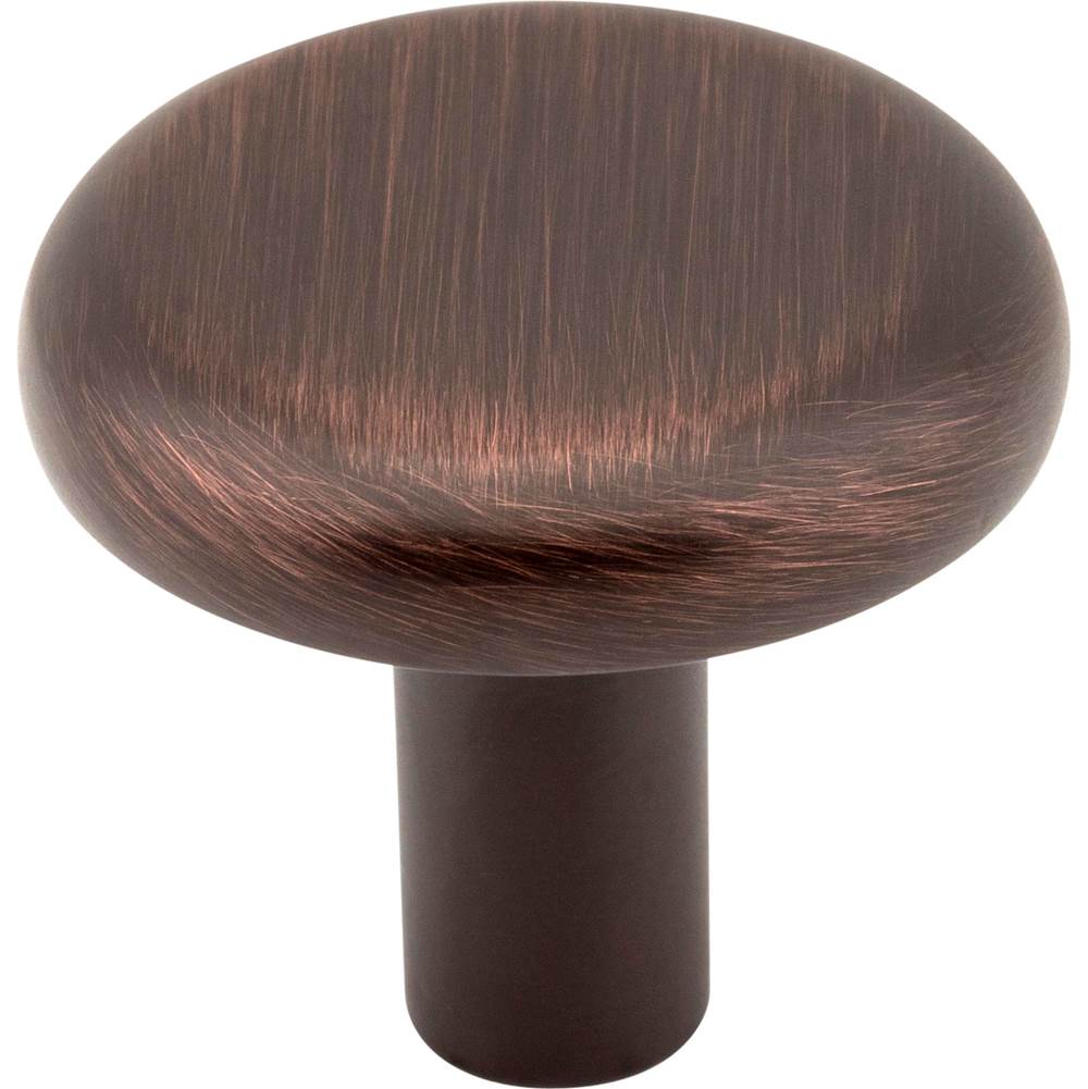 Hardware Resources 1-1/4'' Diameter Brushed Oil Rubbed Bronze Round Seaver Cabinet Knob