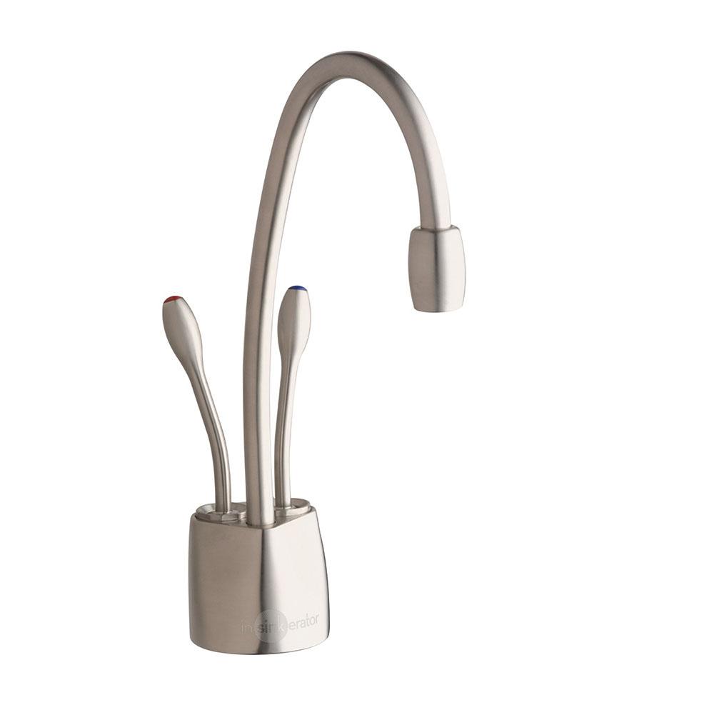 Insinkerator Indulge Contemporary F-HC1100 Instant Hot/Cool Water Dispenser Faucet in Satin Nickel
