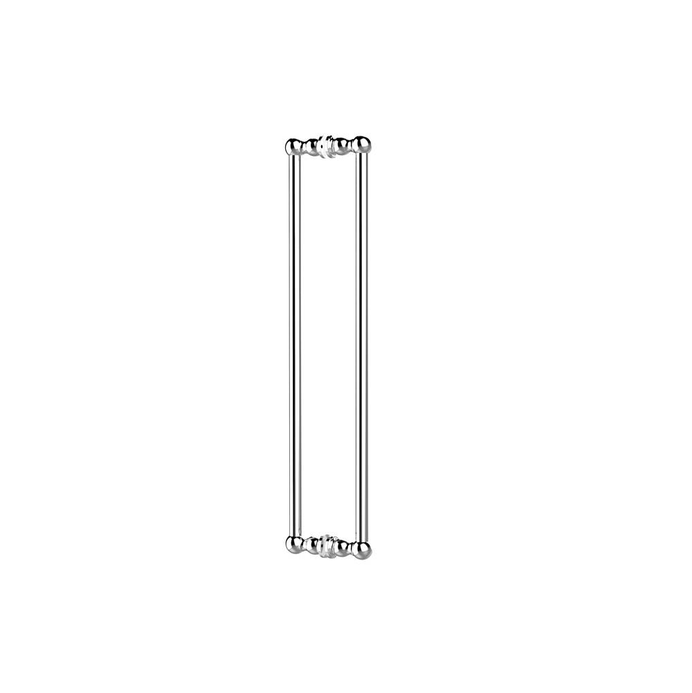 Kartners FLORENCE - 24-inch Double Shower Door Handle-Glossy White