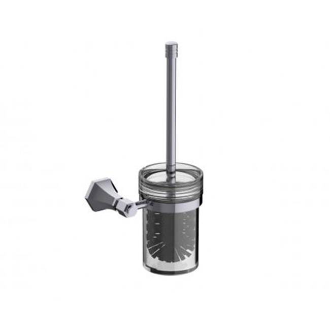 Kartners PISA - Toilet Brush Set-Brushed Nickel