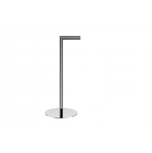 Kartners Free Standing - Round Toilet Paper Holder-Oil Rubbed Bronze