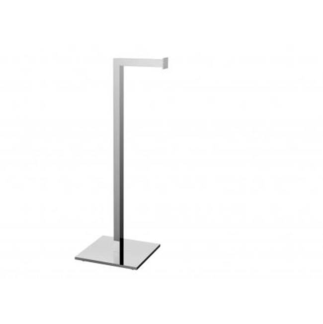Kartners Free Standing - Square Free Standing Toilet Paper Holder-Oil Rubbed Bronze