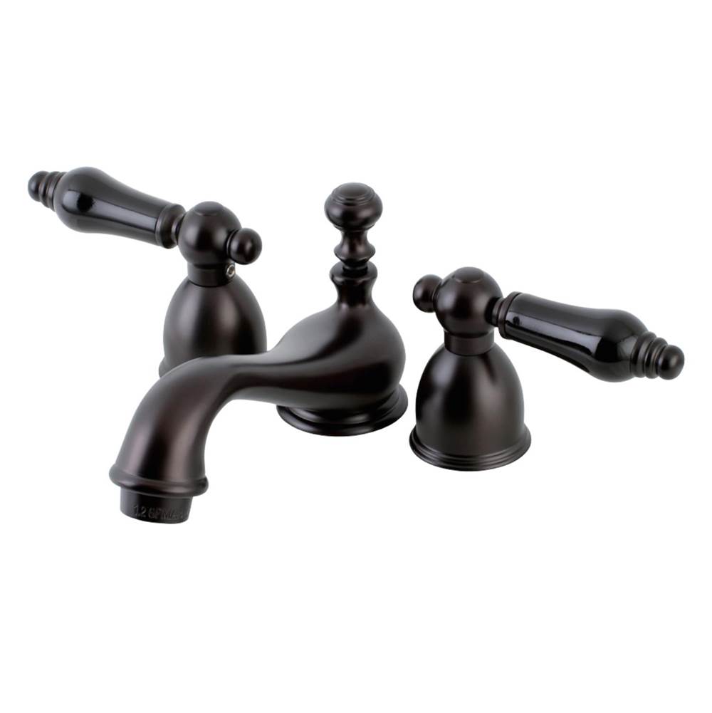 Kingston Brass Duchess Mini-Widespread Bathroom Faucet, Oil Rubbed Bronze