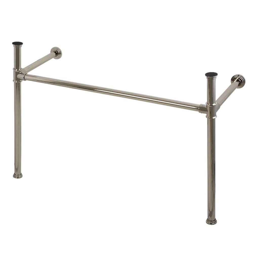 Kingston Brass Imperial Stainless Steel Console Legs, Polished Nickel