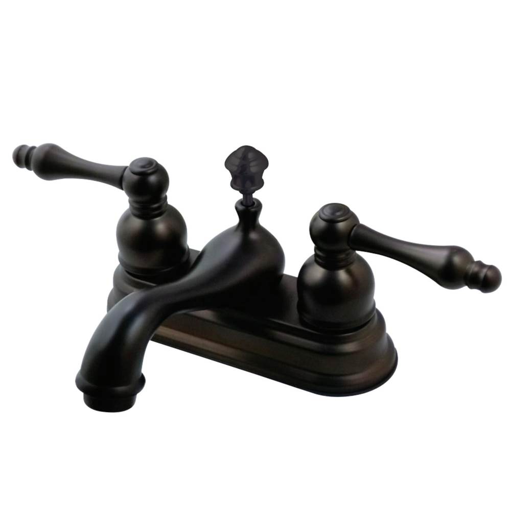 Kingston Brass Fauceture 4 in. Centerset Bathroom Faucet, Oil Rubbed Bronze