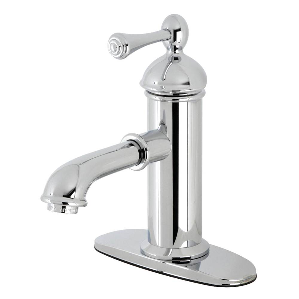 Kingston Brass Paris Single Lever Handle Bathroom Faucet, Polished Chrome