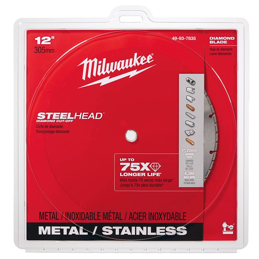 Milwaukee Tool 12'' Steel Cutting Segmented