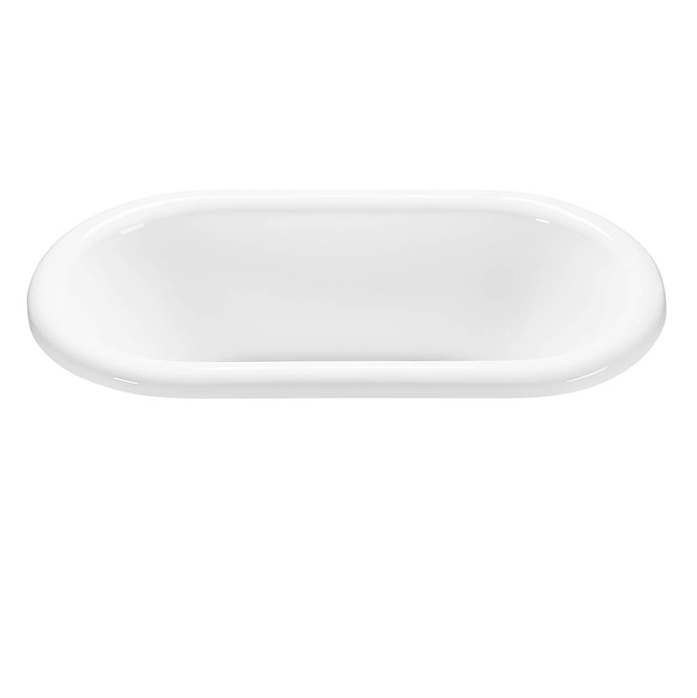 MTI Baths Melinda 9 Acrylic Cxl Drop In Air Bath Elite/Microbubbles - White (65.75X34)
