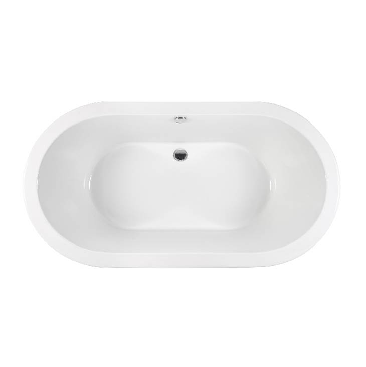 MTI Baths New Yorker 13 Acrylic Cxl Drop In Air Bath Elite/Microbubbles - White (66X36)
