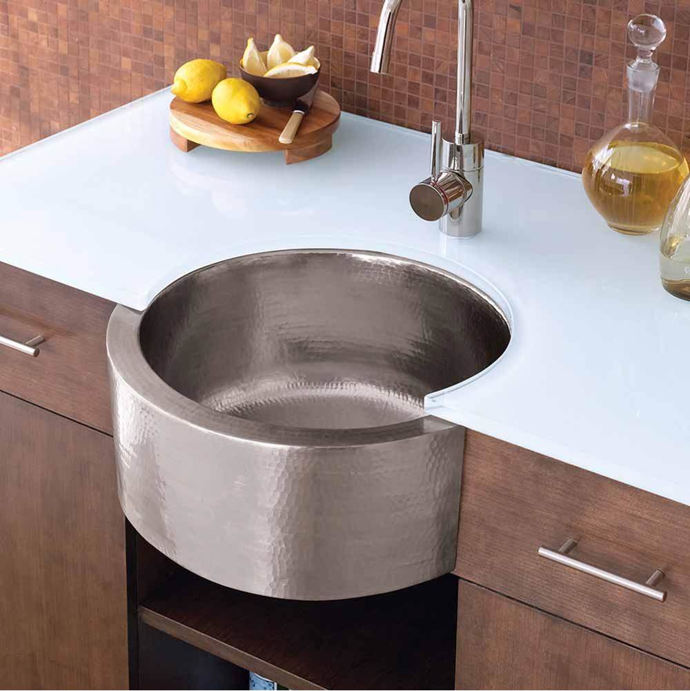 Native Trails Fiesta Bar and Prep Sink in Brushed Nickel