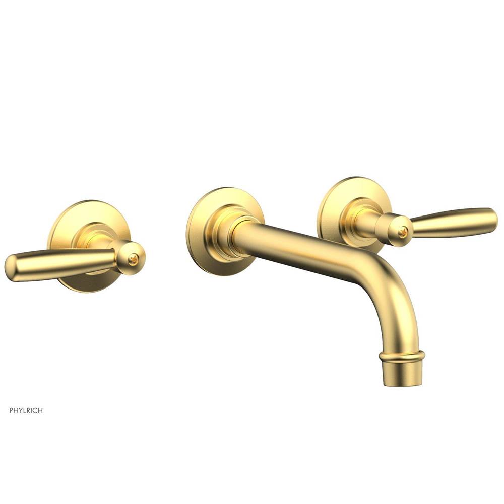 Phylrich Wall Lav Faucet Works, Lever Handles