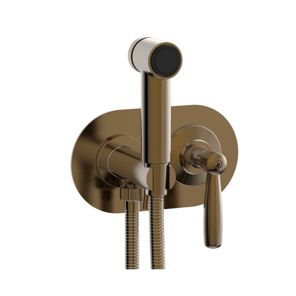 Phylrich Wall Mounted Bidet Set Works, Lever Handle