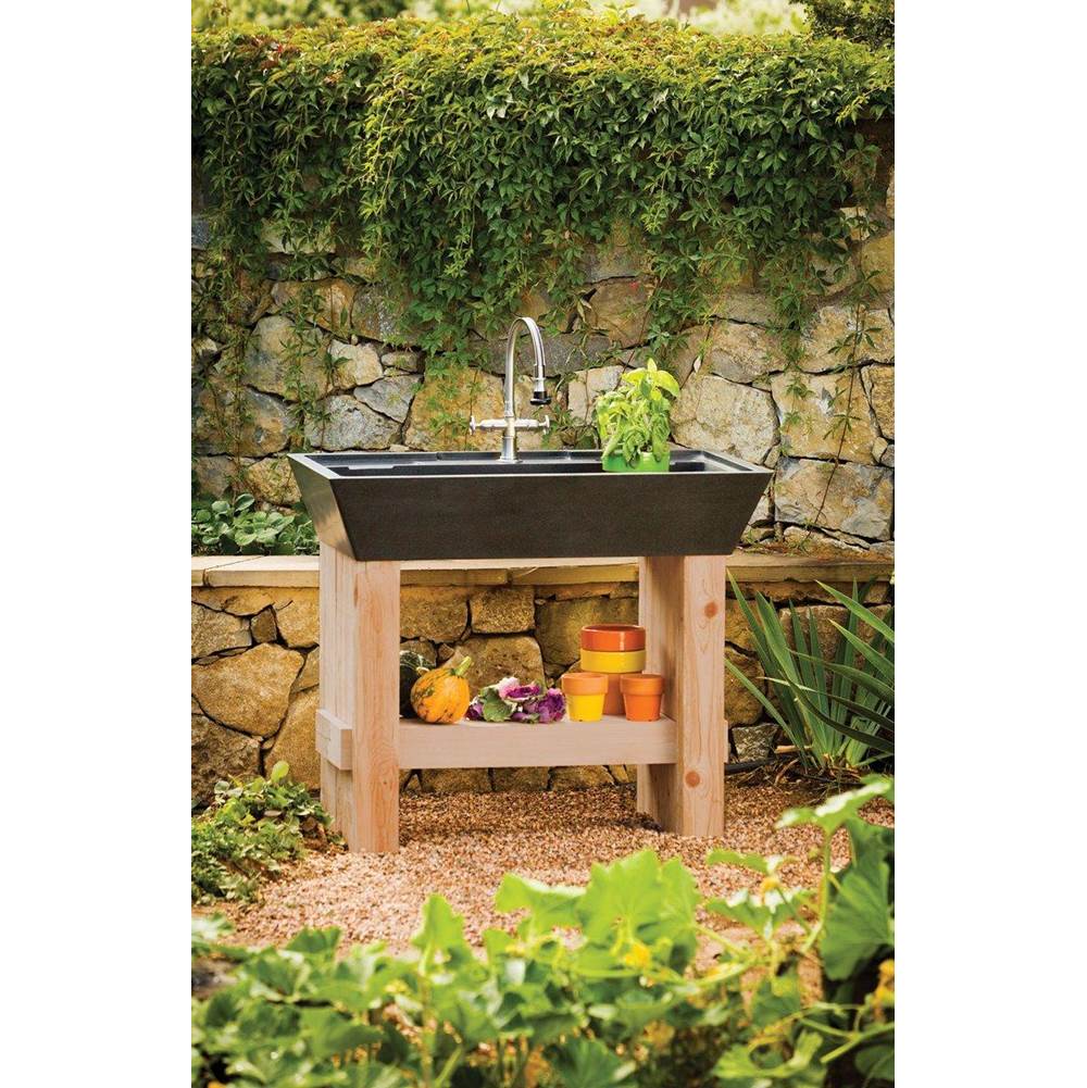 Stone Forest Wood Stand For Salus Potting Sink