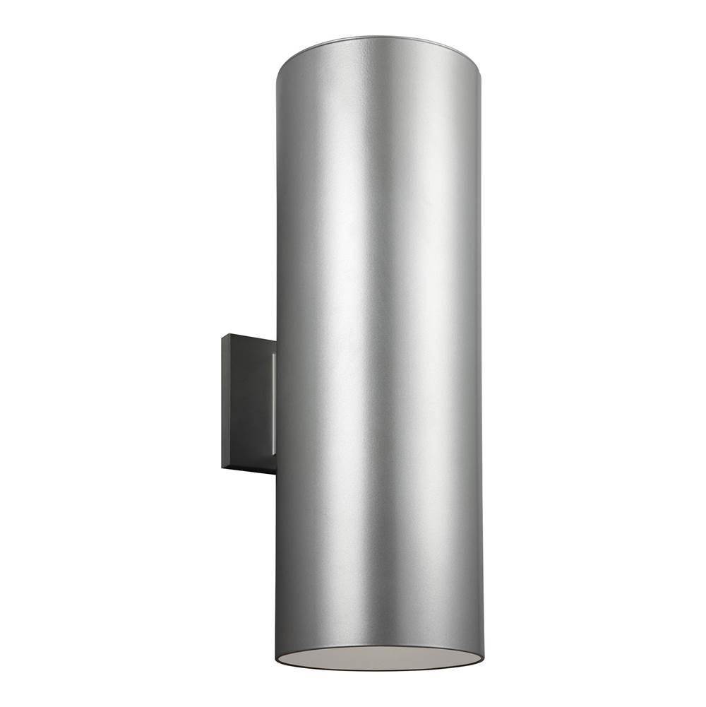 Visual Comfort Studio Collection Outdoor Cylinders Large 2 LED Wall Lantern