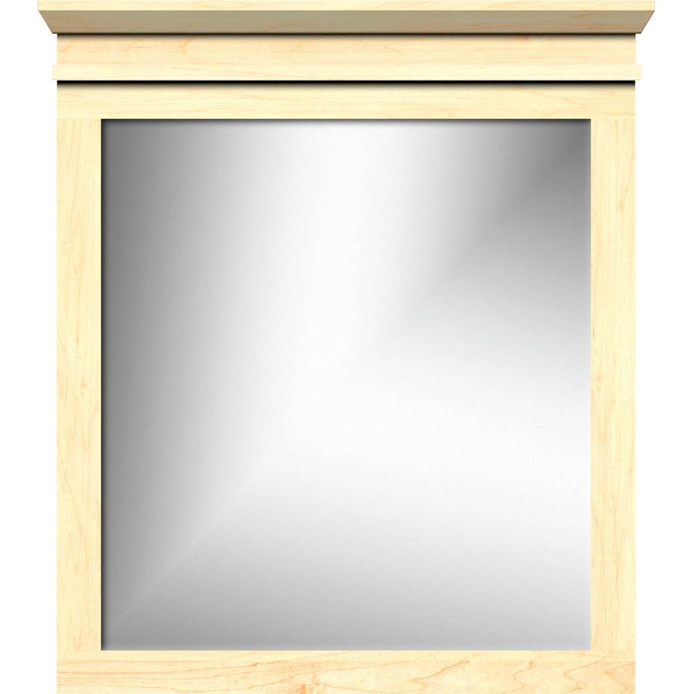 Strasser Woodenworks 32.5 X 2.25 X 35 Crowned Mirror Non-Bev Square Nat Maple