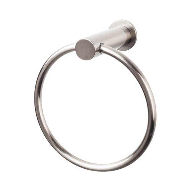 Top Knobs Hopewell Bath Ring  Brushed Satin Nickel