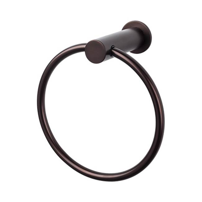 Top Knobs Hopewell Bath Ring  Oil Rubbed Bronze