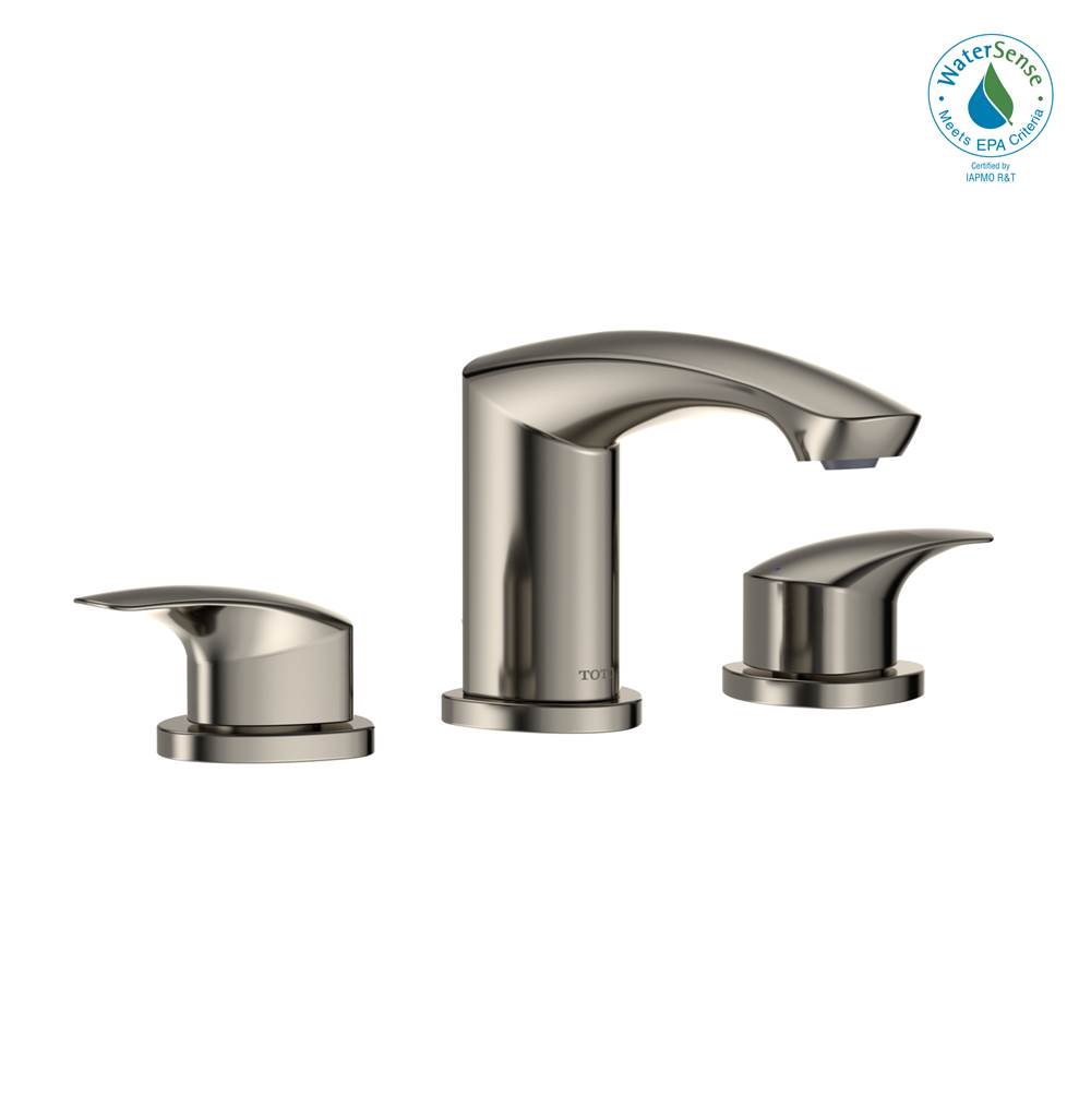 TOTO Toto® Gm 1.2 Gpm Two Handle Widespread Bathroom Sink Faucet, Polished Nickel