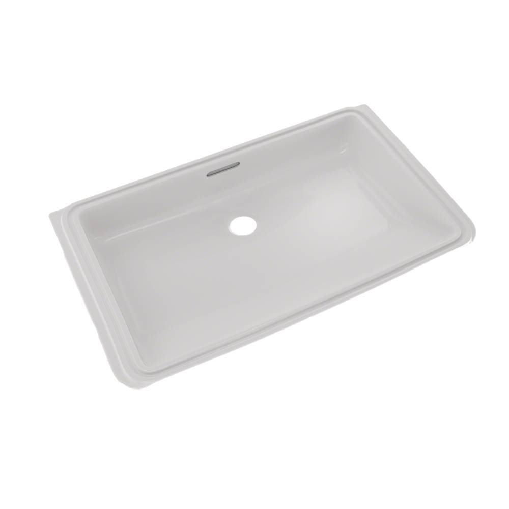 TOTO Toto® Rectangular Undermount Bathroom Sink With Cefiontect, Colonial White