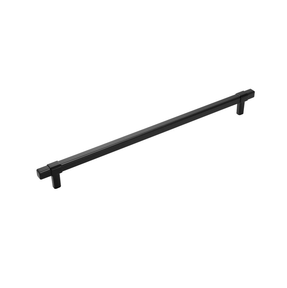 Belwith Keeler Monroe Collection Appliance Pull 18 Inch Center to Center Matte Black Finish