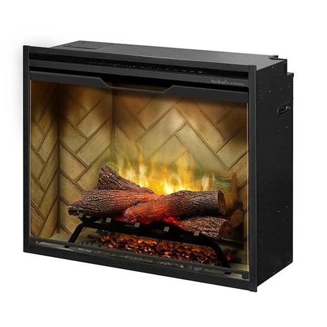 Dimplex Revillusion®  42'' Built-In Fireboxherringbone, With Glass Pane And Plug Kit Included