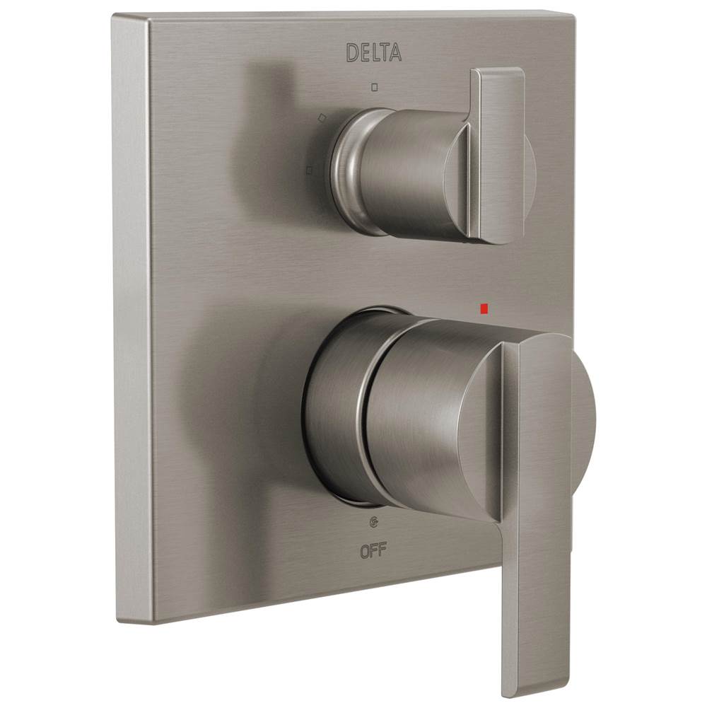 Delta Faucet Ara® Angular Modern Monitor® 14 Series Valve Trim with 3-Setting Integrated Diverter