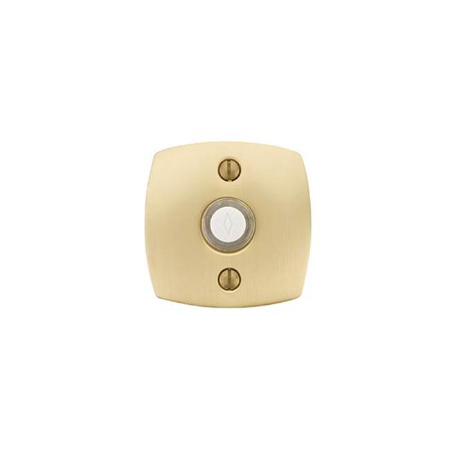 Emtek Brass Doorbell, Neos Rosette, US4