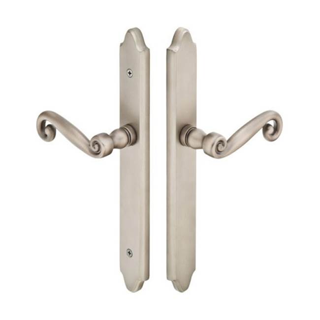 Emtek Multi Point C4, Non-Keyed Fixed Handle OS, Operating Handle IS, Concord Style, 1-1/2'' x 11'', Wembley Lever, RH, US26