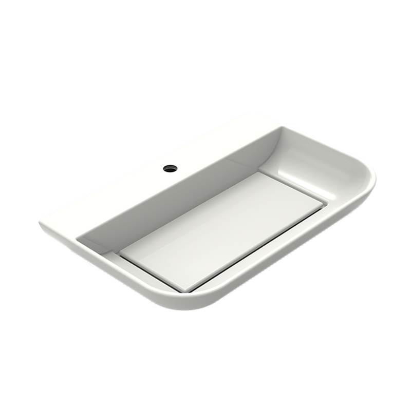 GRAFF Desideri Charis Countertop Sink with Single Faucet Hole