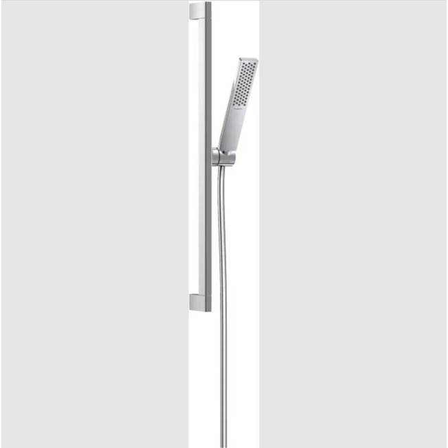Hansgrohe Pulsify E Wallbar Set 100 1-Jet 24'', 2.5 GPM in Chrome