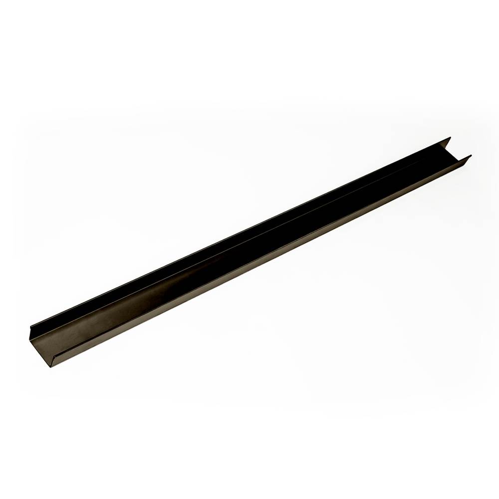 Infinity Drain 96'' Stainless Steel Open Ended Channel for S-TIFAS 65/99 Series Series in Oil Rubbed Bronze