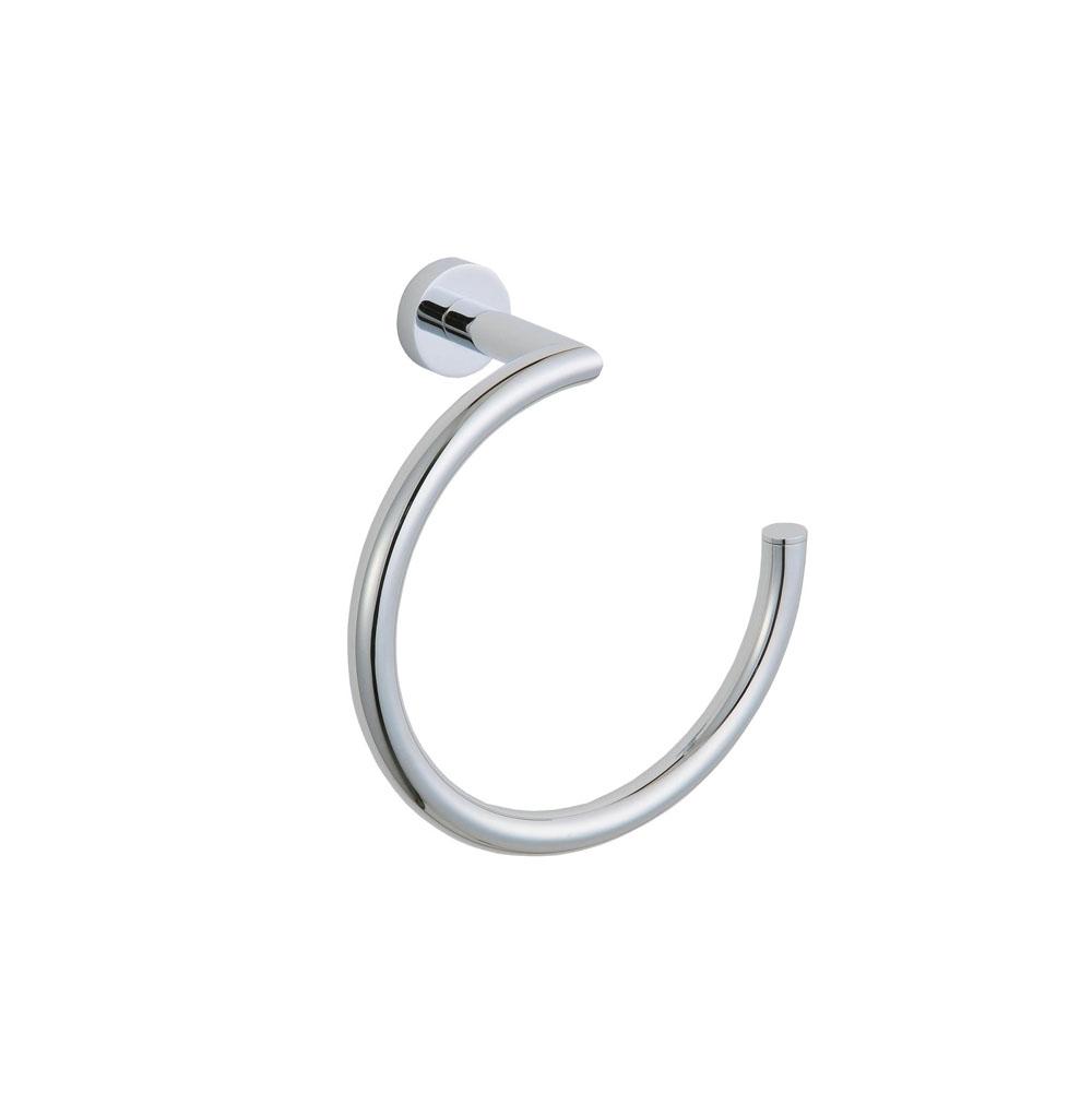 Kartners OSLO - Towel Ring (C-shaped)-Brushed Nickel