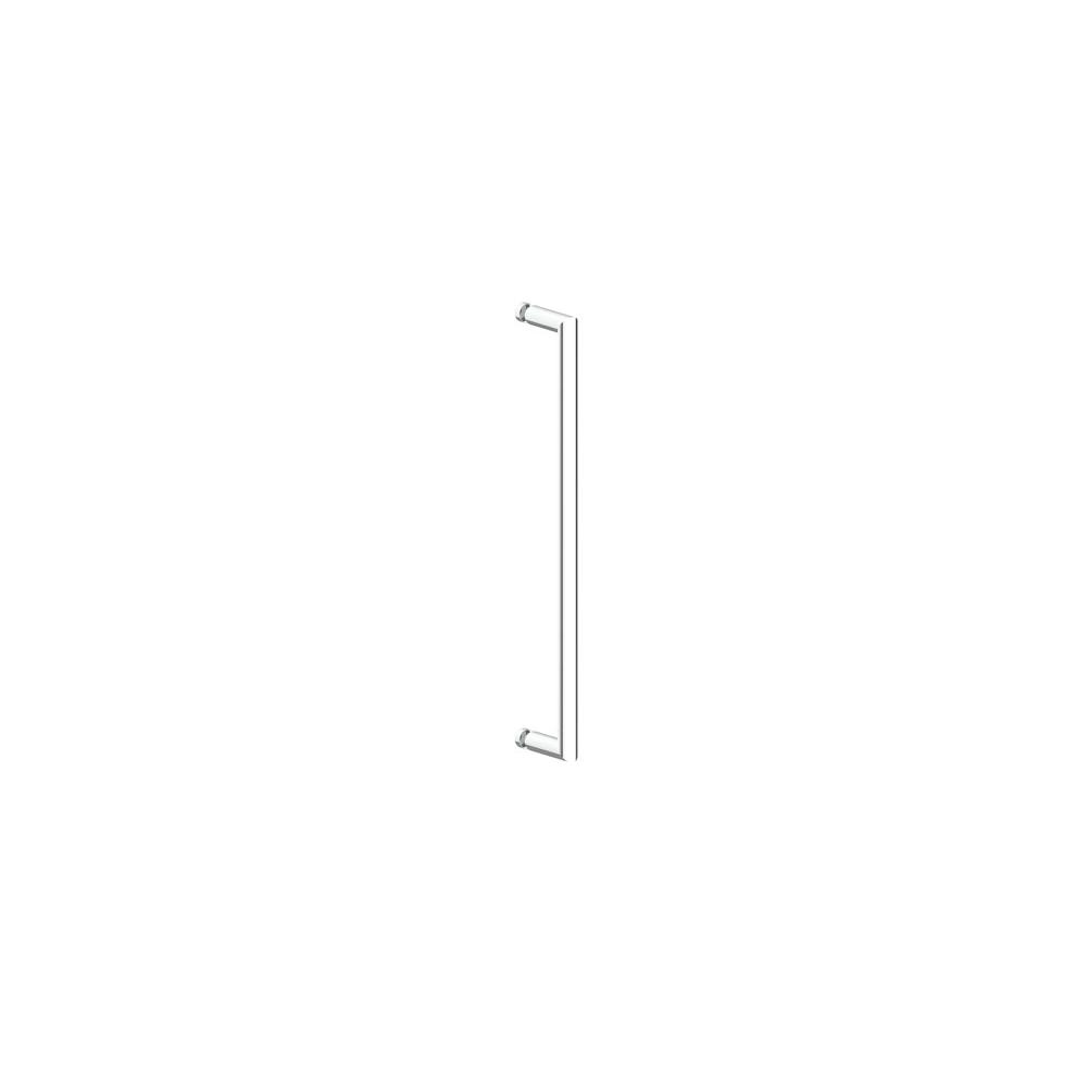 Kartners SEVILLE - 12-inch Single Shower Door Handle-Black Nickel