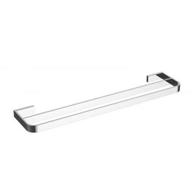 Kartners COLOGNE - 24-inch Double Bathroom Towel Bar-Oil Rubbed Bronze