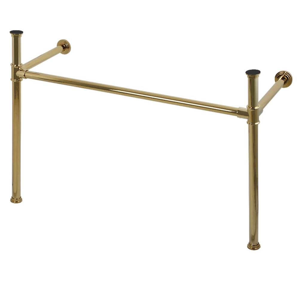 Kingston Brass Imperial Stainless Steel Console Legs, Polished Brass