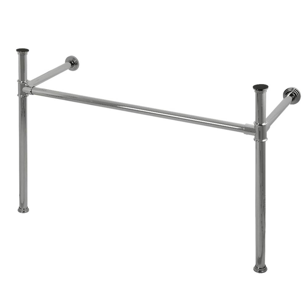 Kingston Brass Imperial Stainless Steel Console Legs, Polished Chrome
