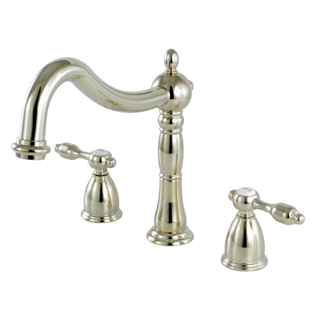 Kingston Brass Tudor Roman Tub Faucet, Polished Brass