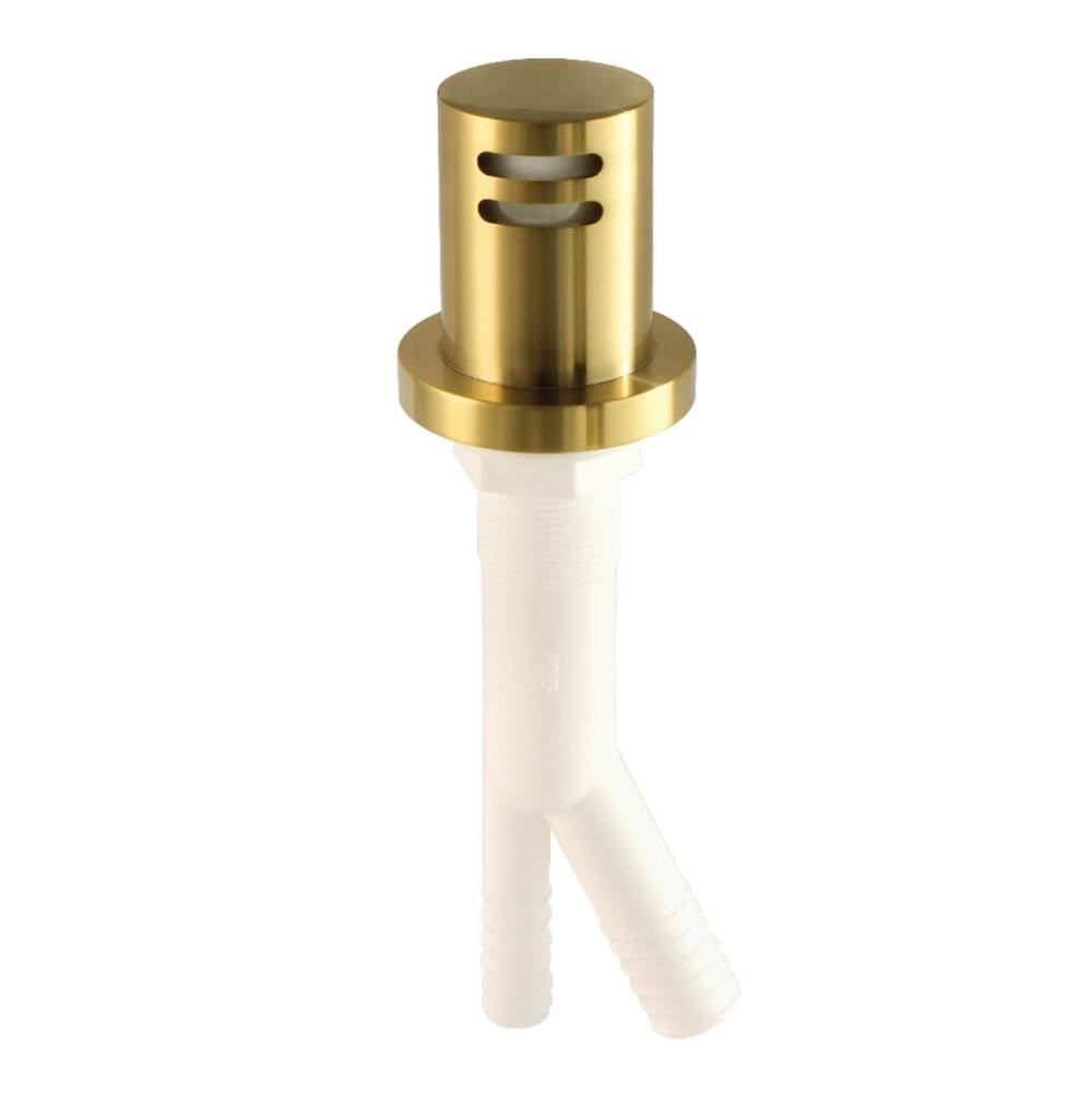 Kingston Brass Trimscape Dishwasher Air Gap, Brushed Brass