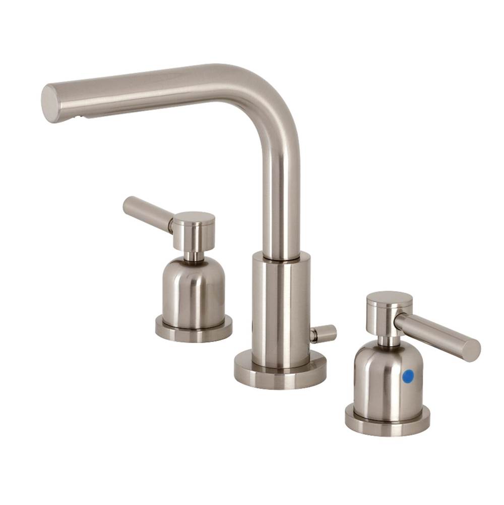 Kingston Brass Fauceture 8 in. Widespread Bathroom Faucet, Brushed Nickel