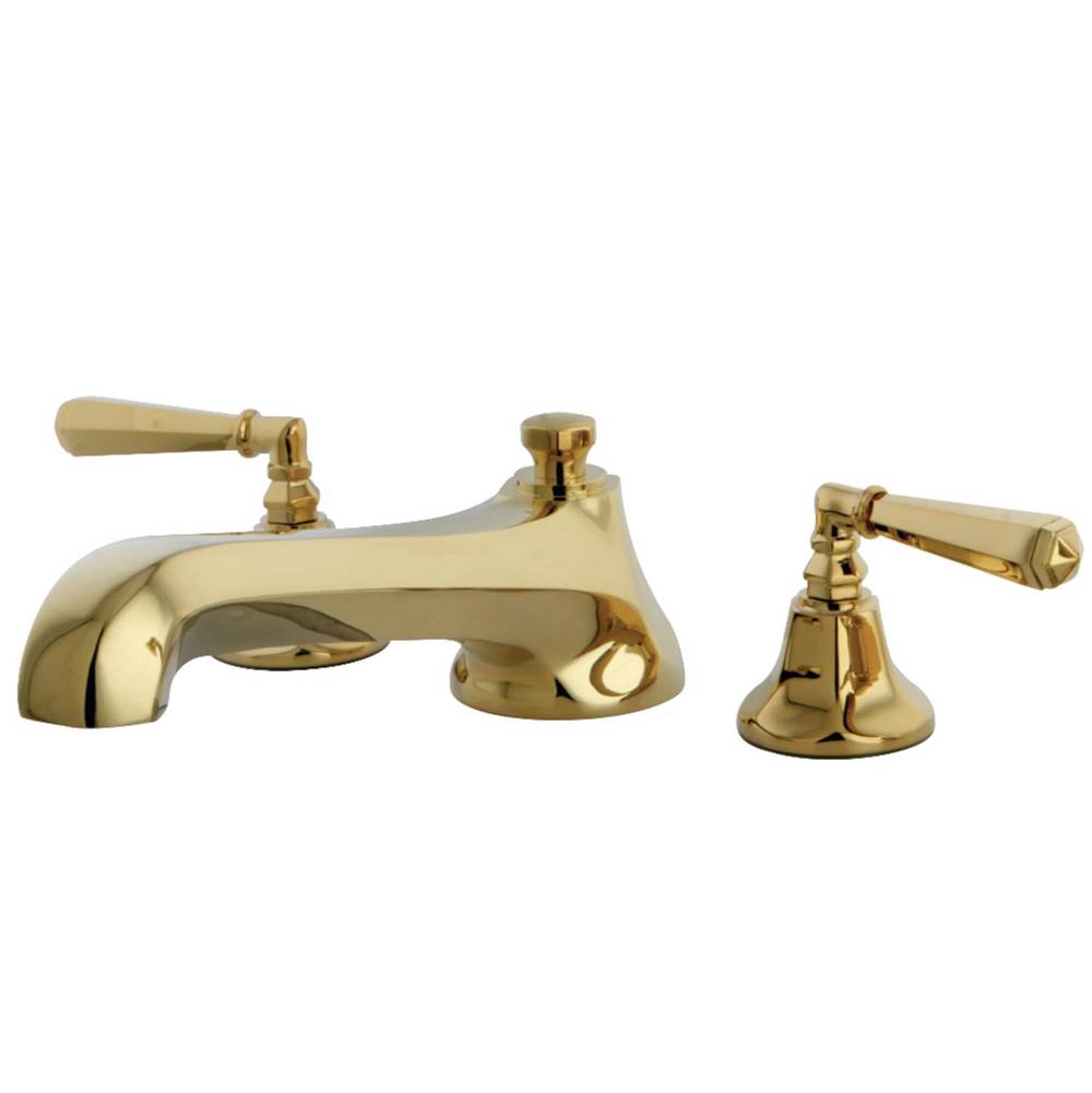 Kingston Brass Metropolitan Roman Tub Faucet, Polished Brass