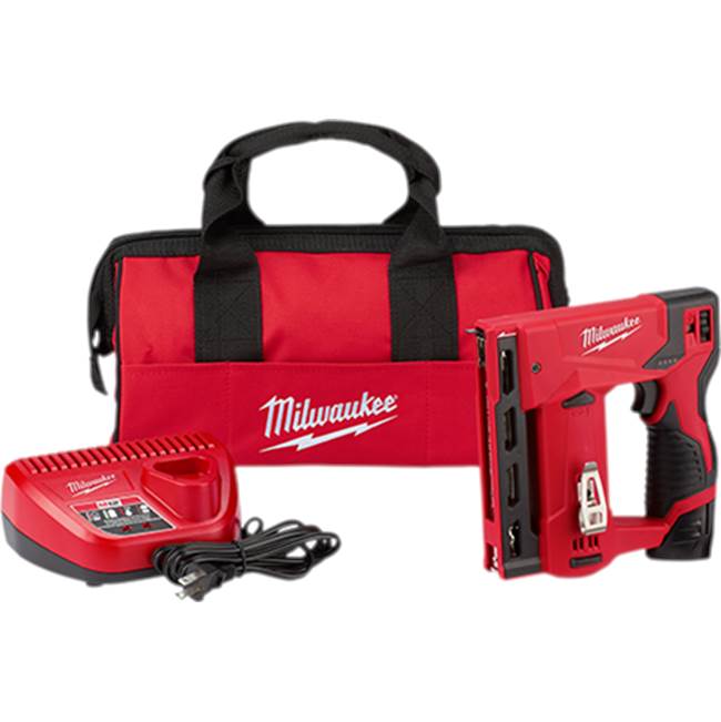 Milwaukee Tool M12 3/8'' Crown Stapler Kit