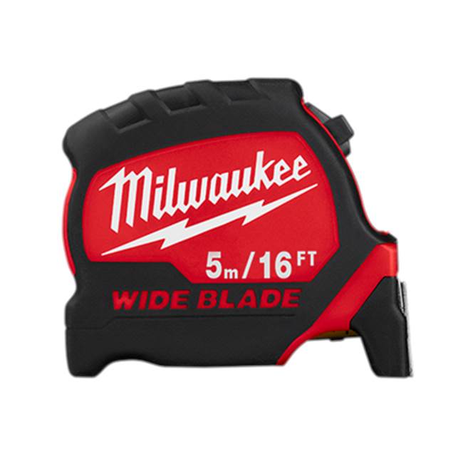 Milwaukee Tool 5M/16'' Wide Blade Tape Measure