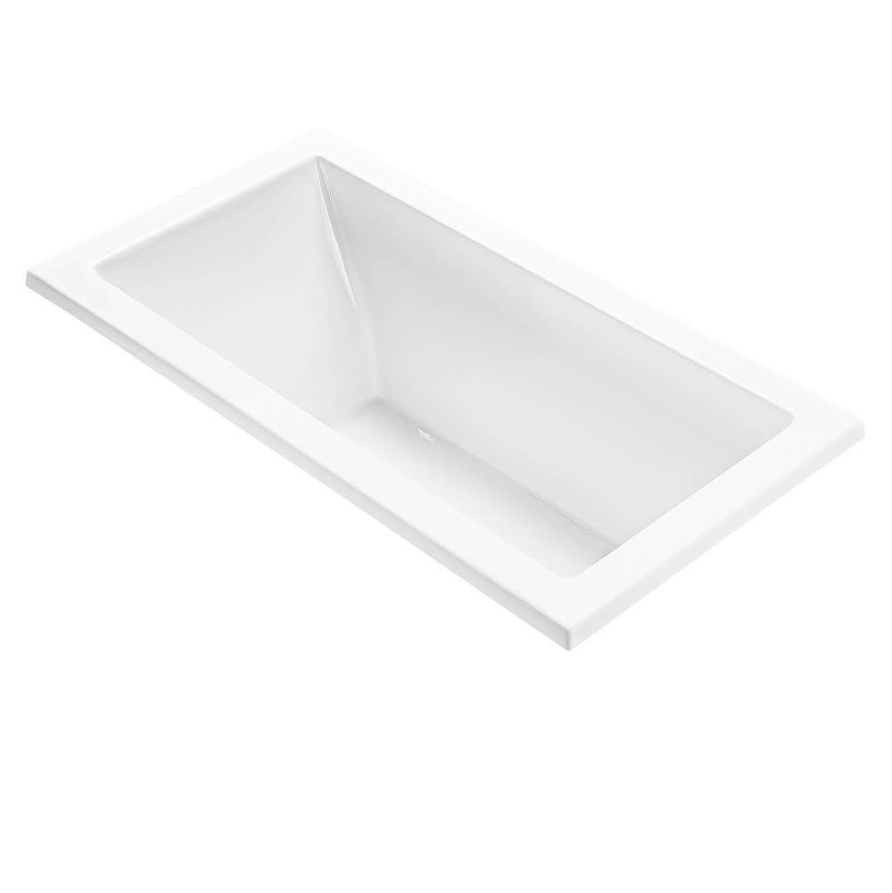 MTI Baths Andrea 17 Acrylic Cxl Undermount Air Bath/Microbubbles - White (54X30)