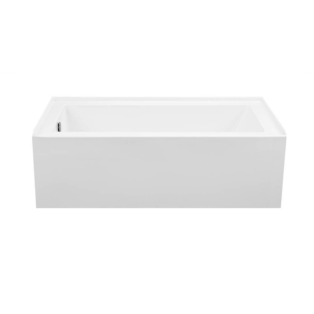 MTI Baths Cameron 2 Acrylic Cxl Integral Skirted Lh Drain Air Bath/Whirlpool - Biscuit (60X30)