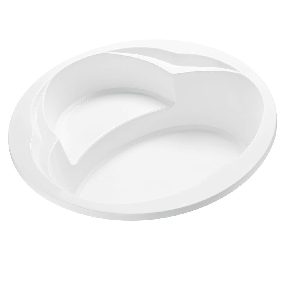 MTI Baths Rendezvous 2 Acrylic Cxl Drop In Air Bath Elite/Microbubbles - White (60X60)