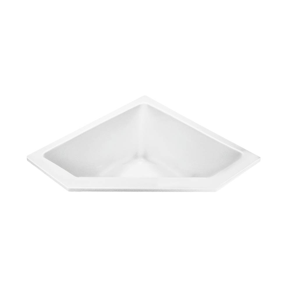 MTI Baths Deborah 2 Acrylic Cxl Undermount Corner Air Bath Elite - White (42.25X42.25)